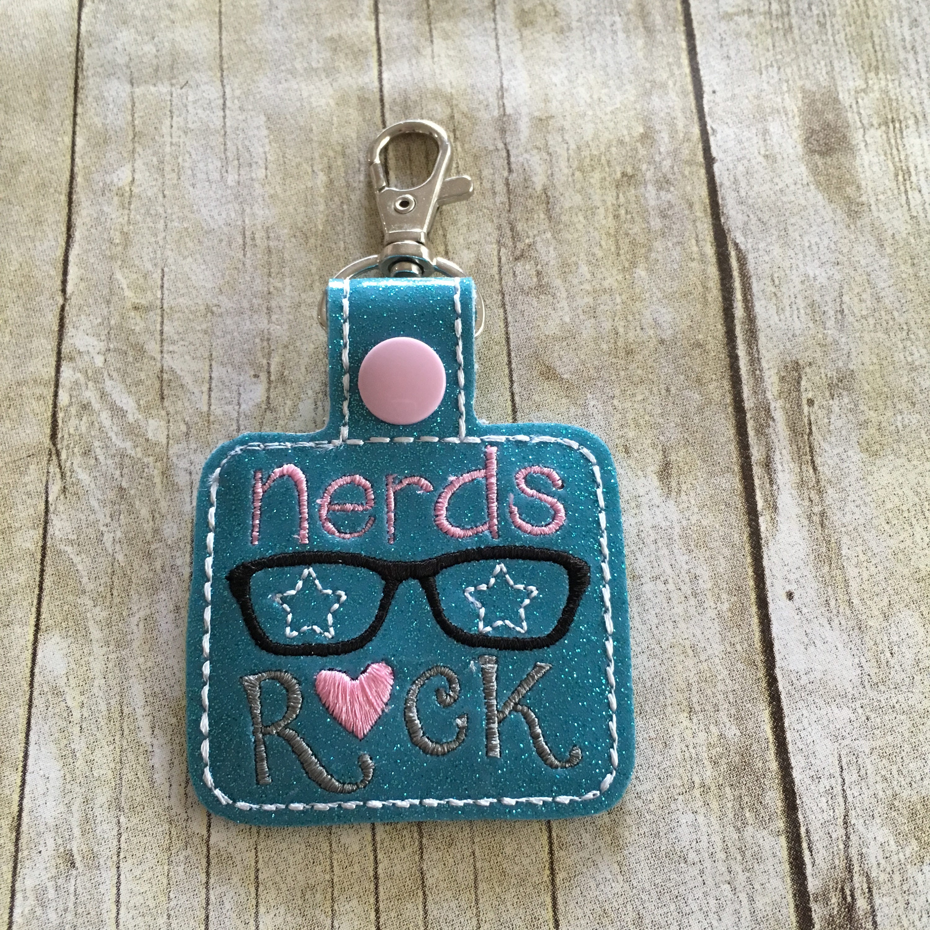 Nerdy gift Nerd keychain Geeky gift Gift for nerds Etsy