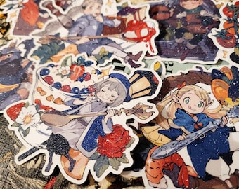 Dunmeshi Glitter Stickers
