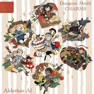 Dungeon Meshi Charms