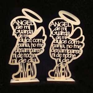 relcp15 - ANGEL de la GUARDA CENTERPIECE - Spanish version