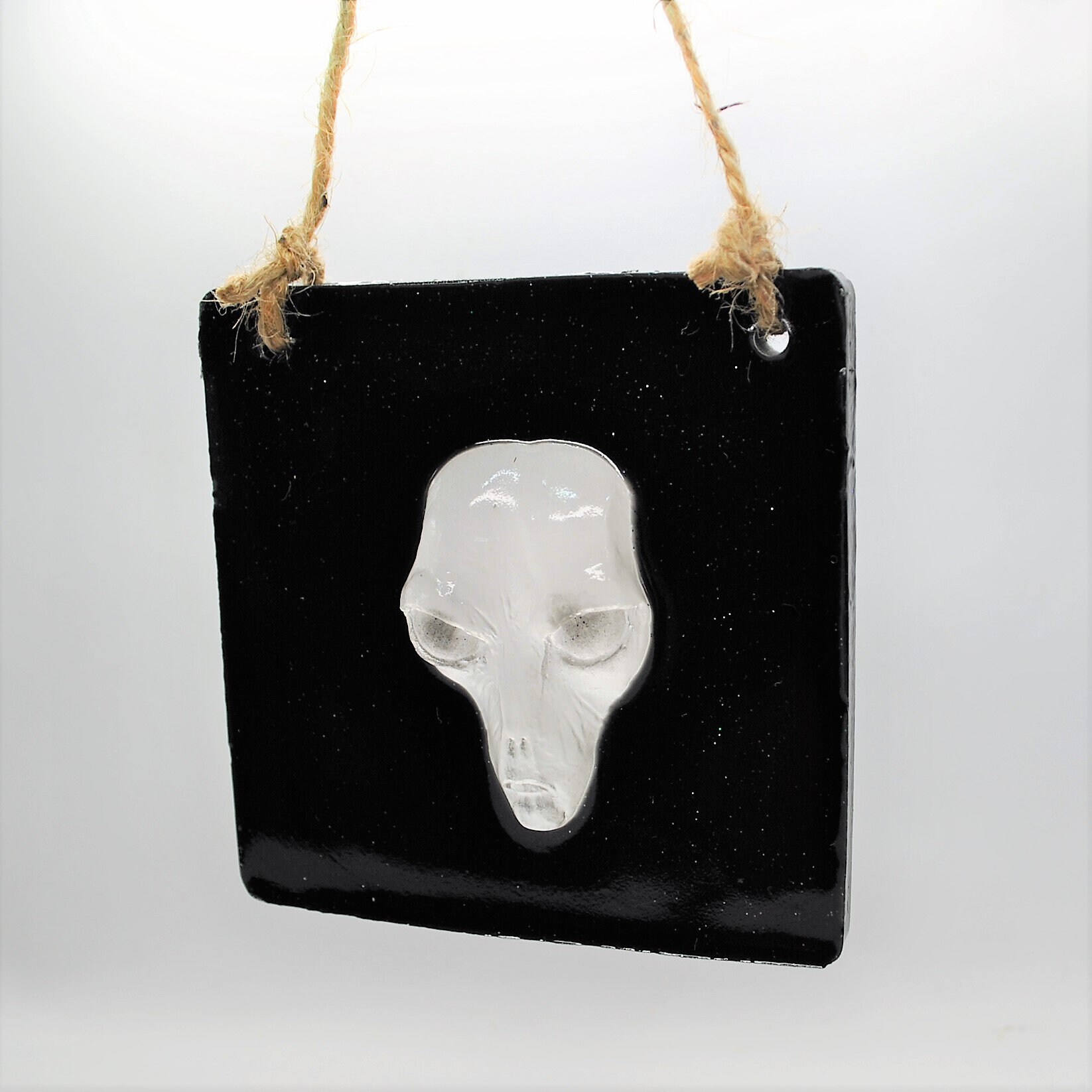3d Alien Wall Art Alien Plaque 3d Alien Picture Skull Etsy