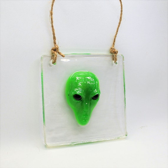 3d Alien Wall Art Alien Plaque 3d Alien Picture Skull Etsy