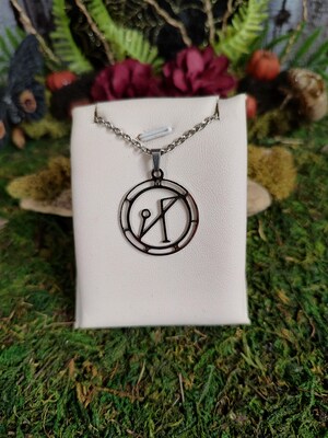 Collier Saint Michel Archange – Pendentif Acier Inoxydable, Chaîne 55+5 Cm Réglable, Boîte Cadeau Incluse