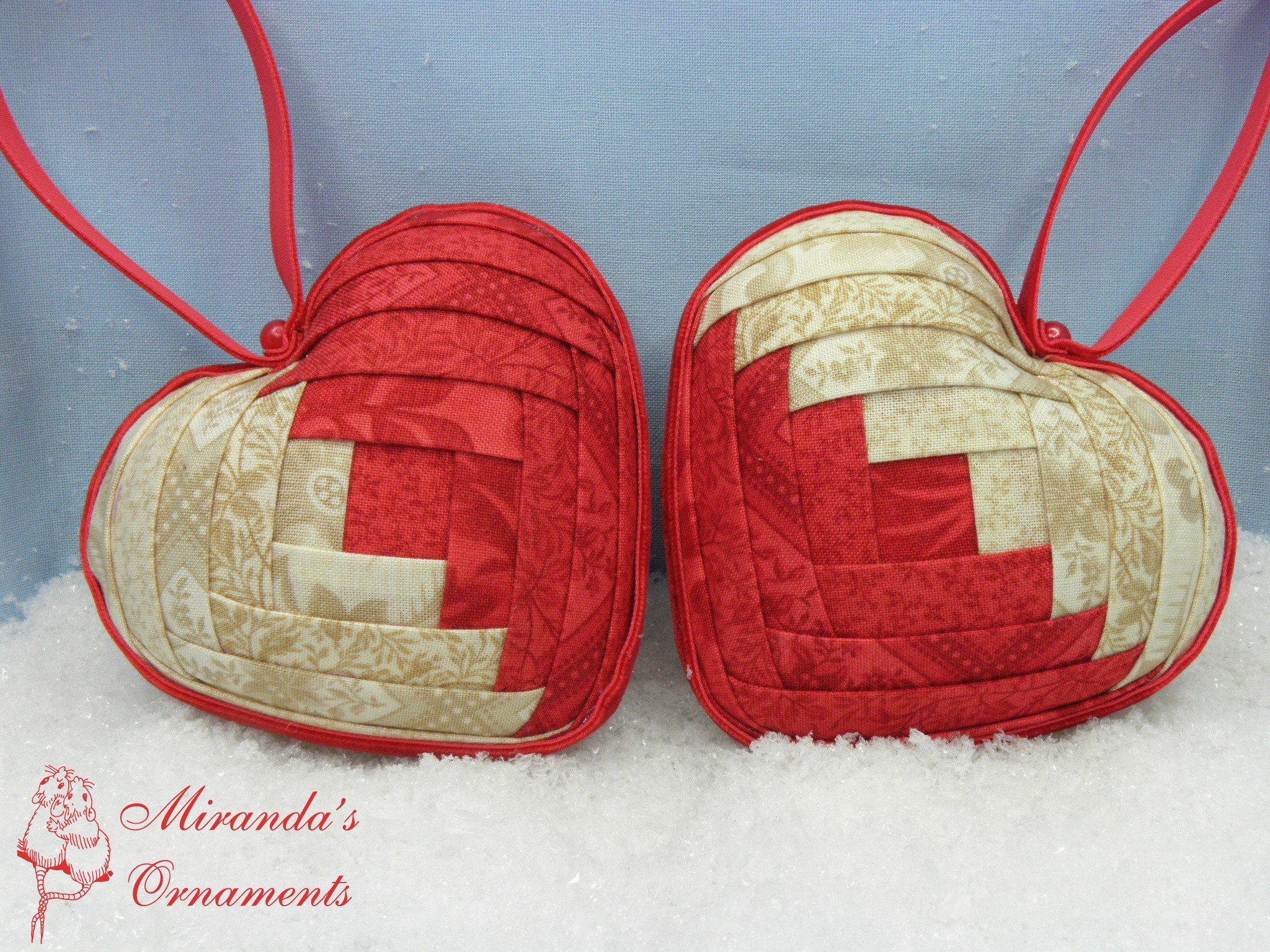 Tutorial Logcabin Ornament English Etsy