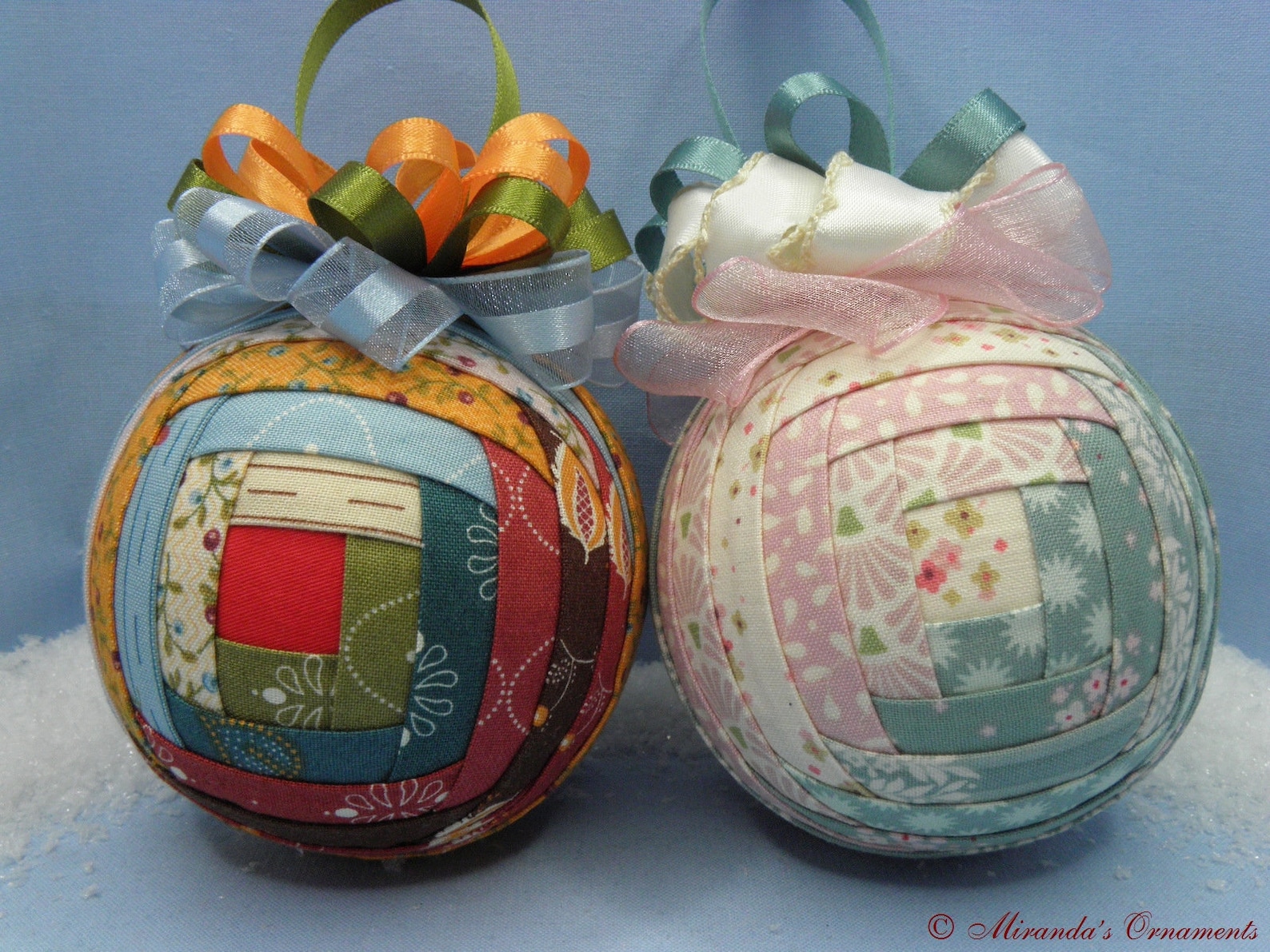 Tutorial Logcabin Ornament English Etsy