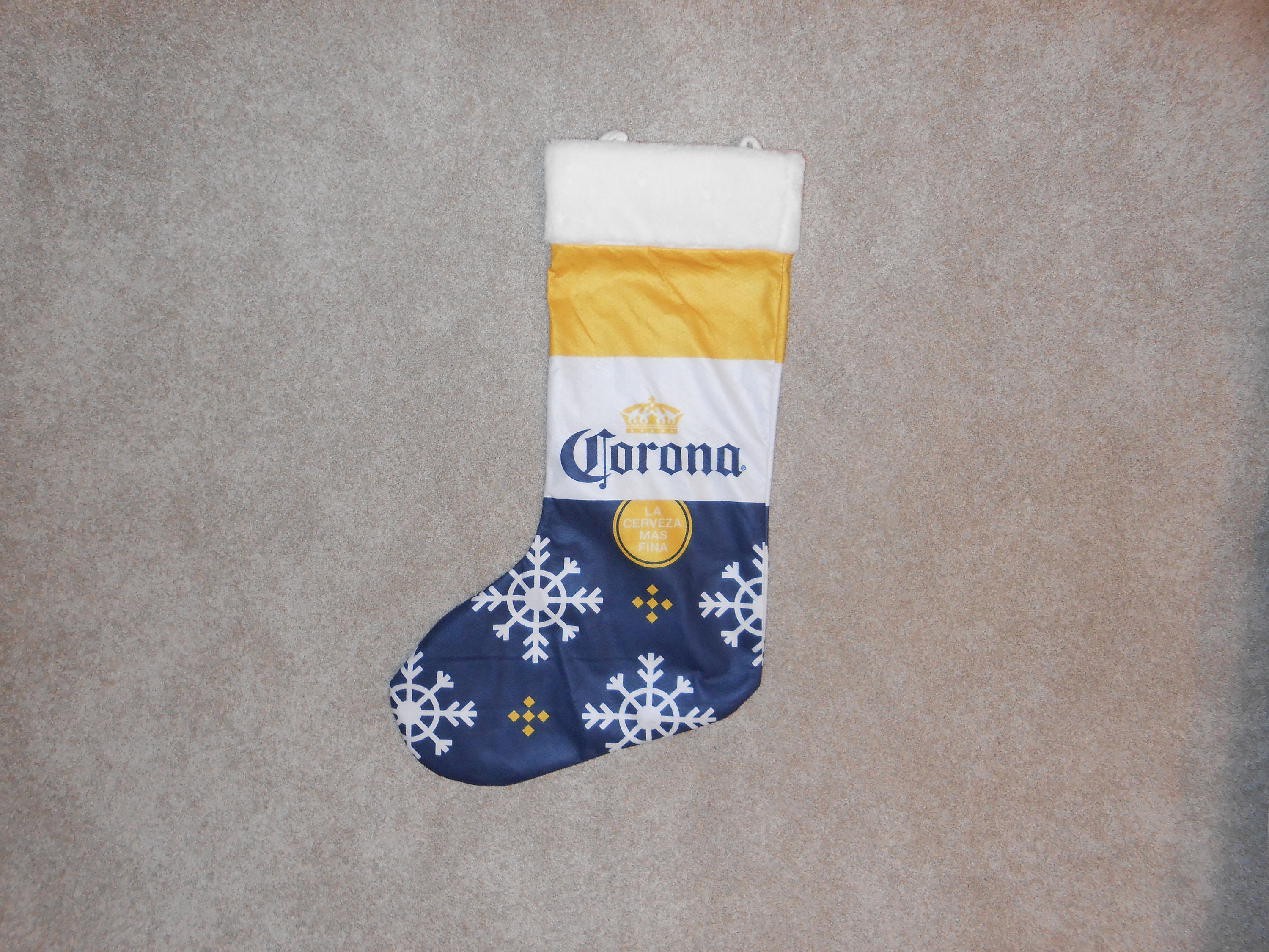 Discover Corona Beer Christmas Stocking, Beer Lover Stocking