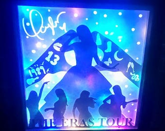 Taylor Swift Themed Shadow Box