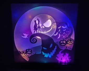 3D Nightmare Shadow Box Digital Download