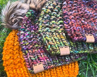 River Bend Knit Beanie | Handmade