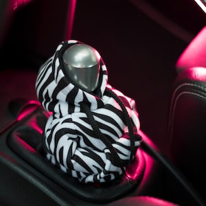 Gear Shift Hoodie with individual design, Shift Knob Hoodie, Mini Shift Knob Hoodie, Gear Shift Cover red color