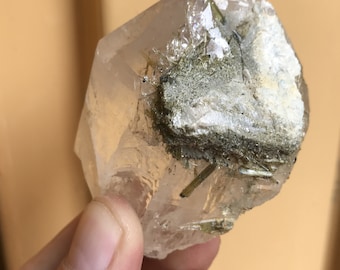 Natural Black Rutile Quartz 89gr From Pakistan 2.6 inch C26