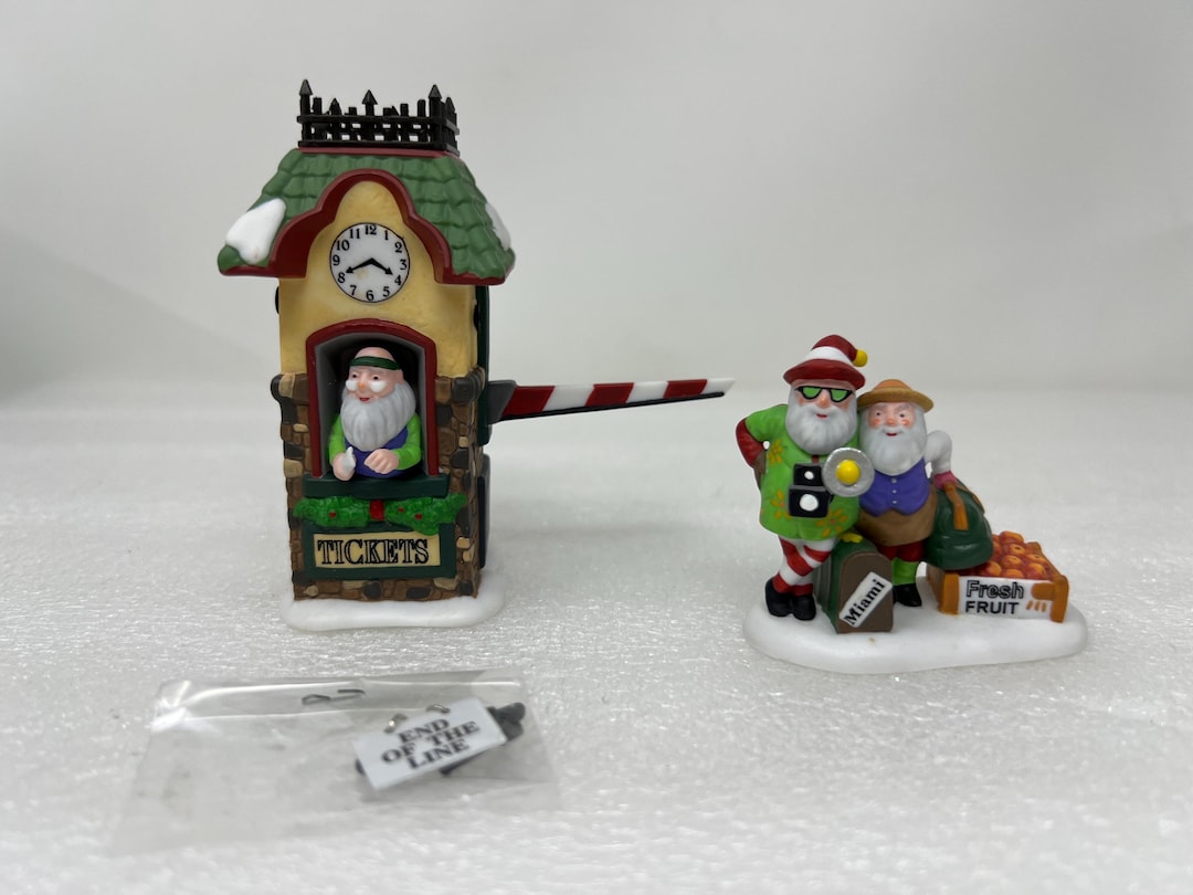 Dept 56 “A Busy Elf” North Pole Sign 56366 - Etsy