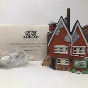 Dept 56 “Yankee Jud Bell Casting” 56430 New England Village Series Heritage Village Collection
