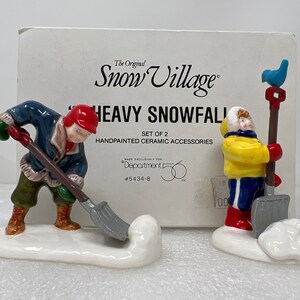 Dept 56 “A Heavy Snowfall” 54348 The Original Snow Village