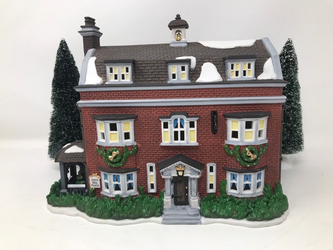 Dept 56 gads Hill Place 6th Edition, 1997, Dickens Village Series