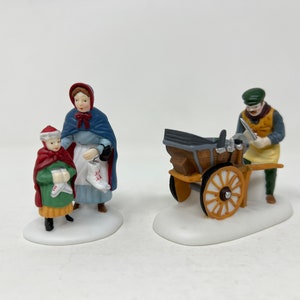 Dept 56 “Knife Grinder” New England Village Series Heritage Village Collection 56499, REPAIRED