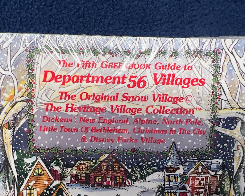 The Fifth Greenbook Guide to Department 56 Villages, NEW - Etsy