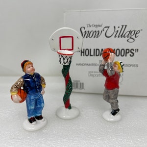 Dept 56 “Holiday Hoops” 54893 The Original Snow Village