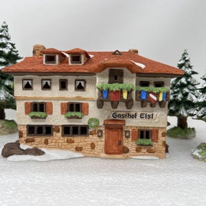 Dept 56 "Gasthof Eisl" Alpine Village-serie 65404 Heritage Village-collectie