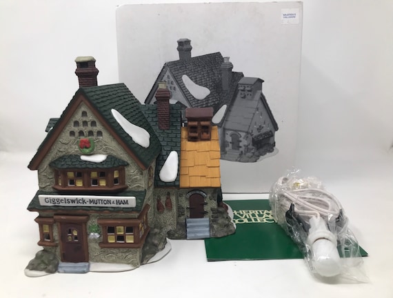 Dept 56 “giggleswick Mutton & Ham” Dickens Village Series Heritage