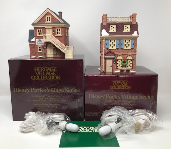 Dept 56 “olde World Antiques I” and “olde World Antiques II