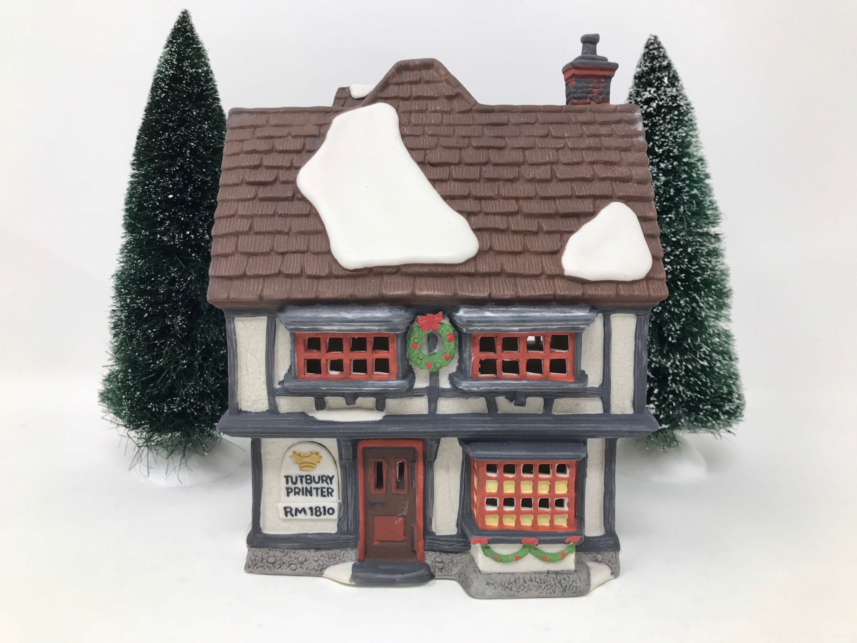 Dept 56 “tutbury Printer” Dickens Village Series 55689