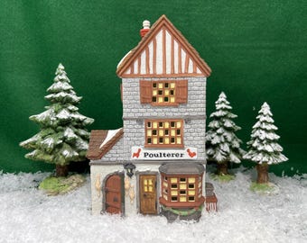 Dept 56 “Poulterer” Dickens Village Series 59269 Heritage Village Collection