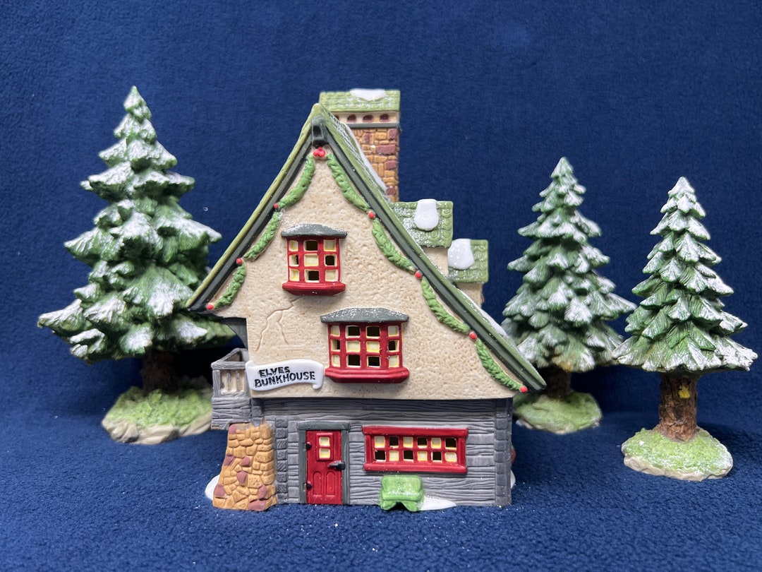 Dept 56 “elf Bunkhouse” North Pole Series Heritage Village