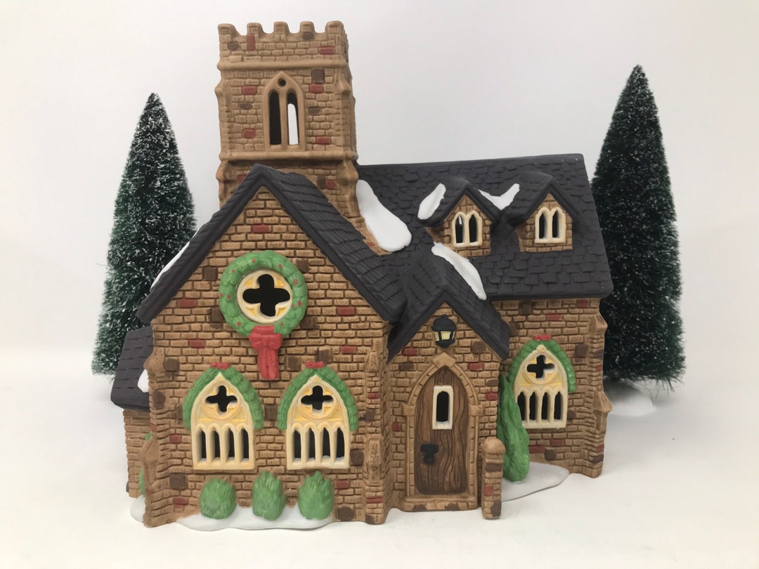 Dept 56 knottinghill Church Dickens Village Series 55824 Etsy