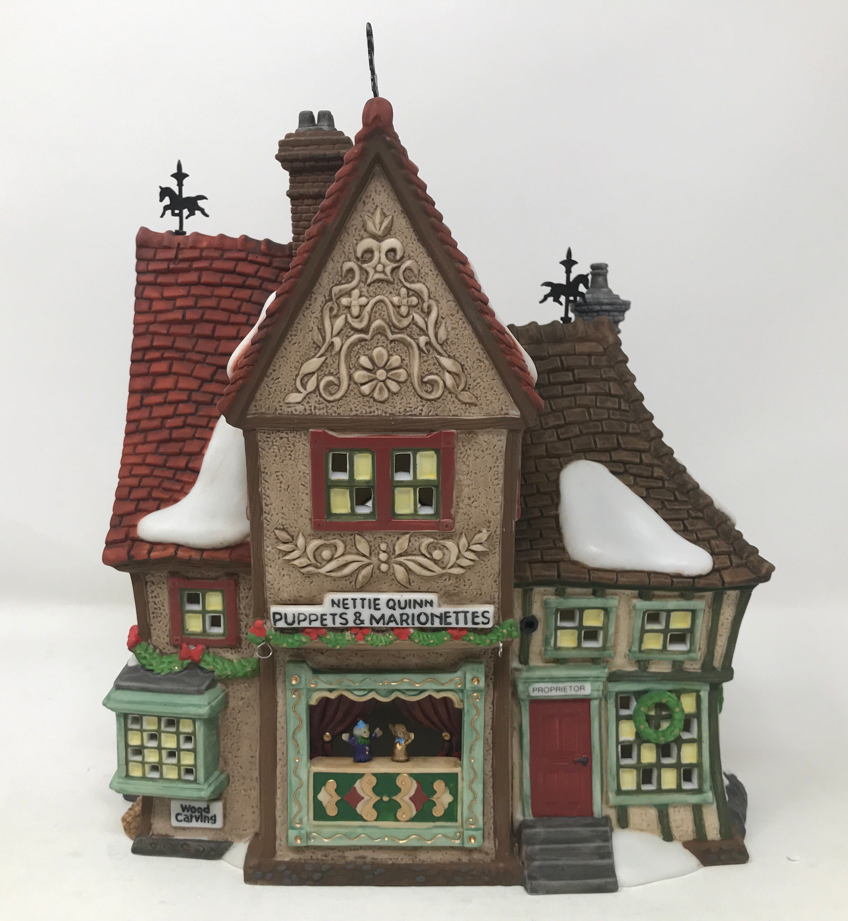 dept 56 nettie quinn puppets marionettes