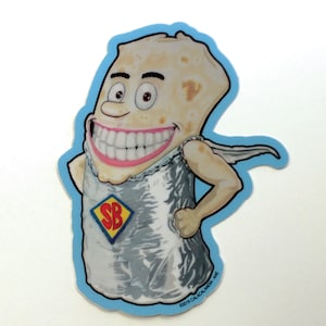 Super Burrito Vinyl Decal