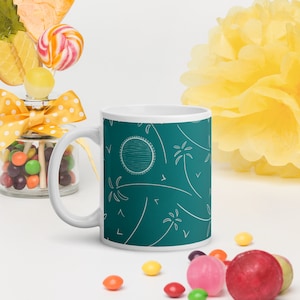 Palm Tree Mug from the Sun n Palms Collection