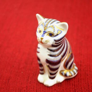 Royal crown derby cat - Etsy 日本