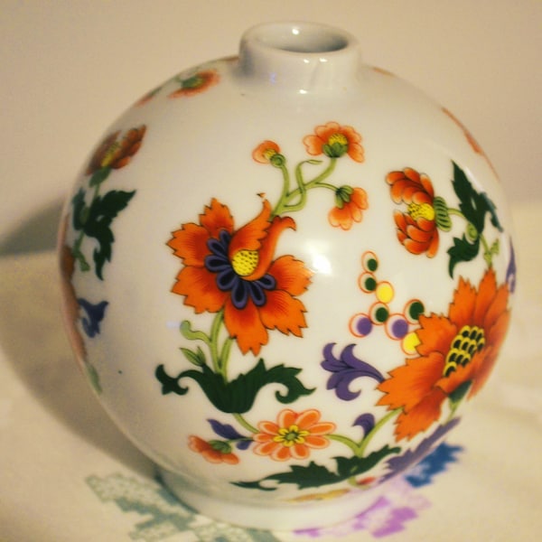 Petit vase vintage Camille Tharaud Berger Poterie de Limoges c1950s