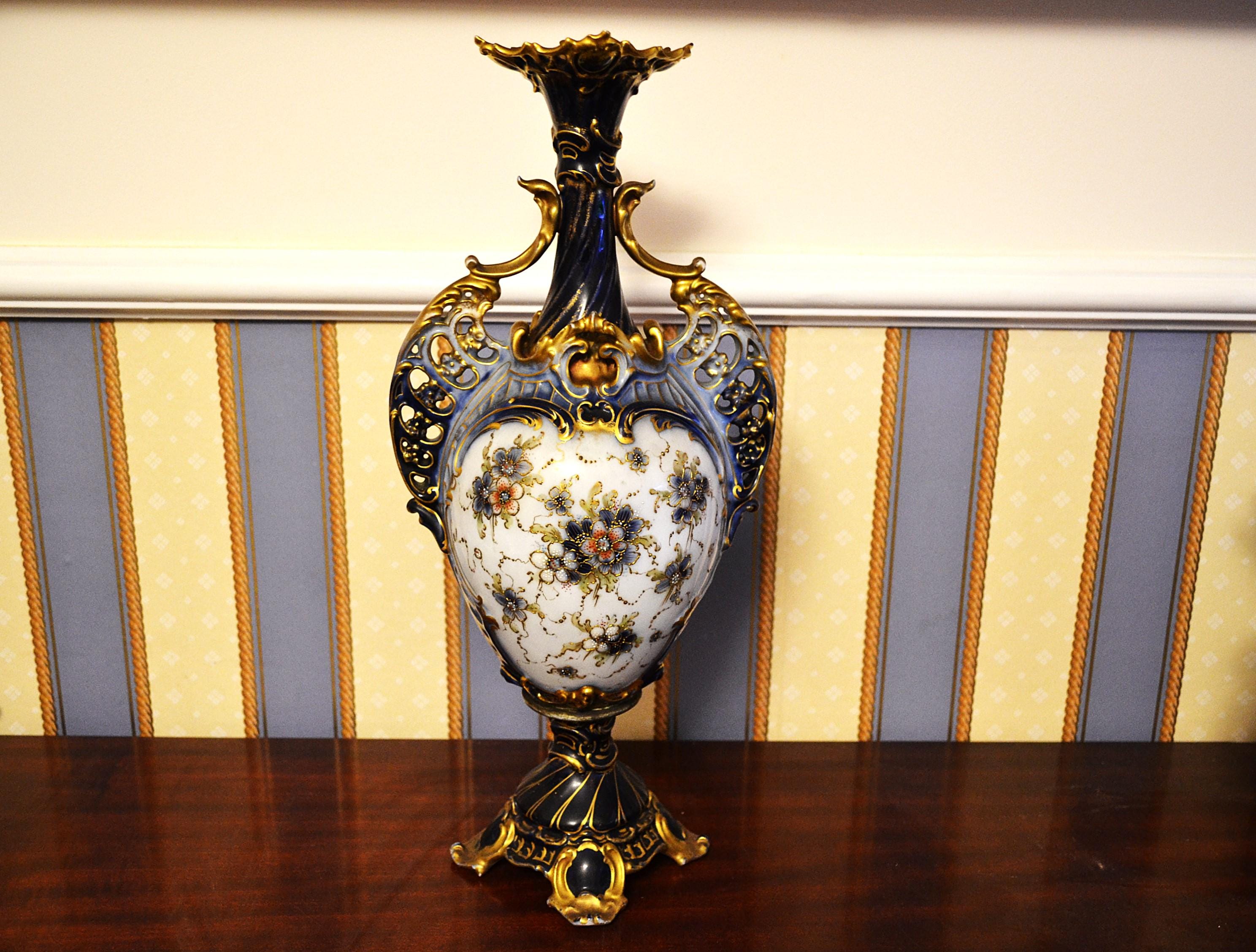 Antique dresden vase - Etsy 日本