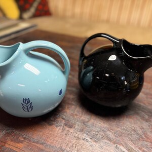 Vintage Ceramic Pitchers by Hall and Cronin