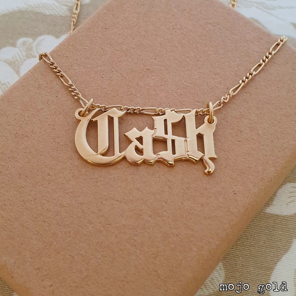 Chain for Name Necklace, Replacement Chain for Nameplate 