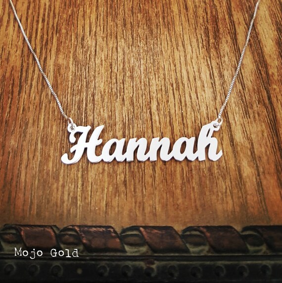 Chain for Name Necklace, Replacement Chain for Nameplate 