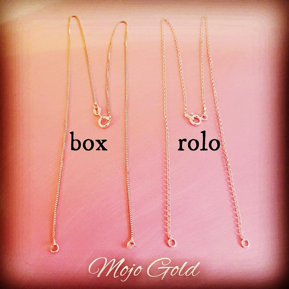 Replacement Chain/chain Only/gold Plated Split Chain/silver Split Chain/name  Necklace Replacement Chain 