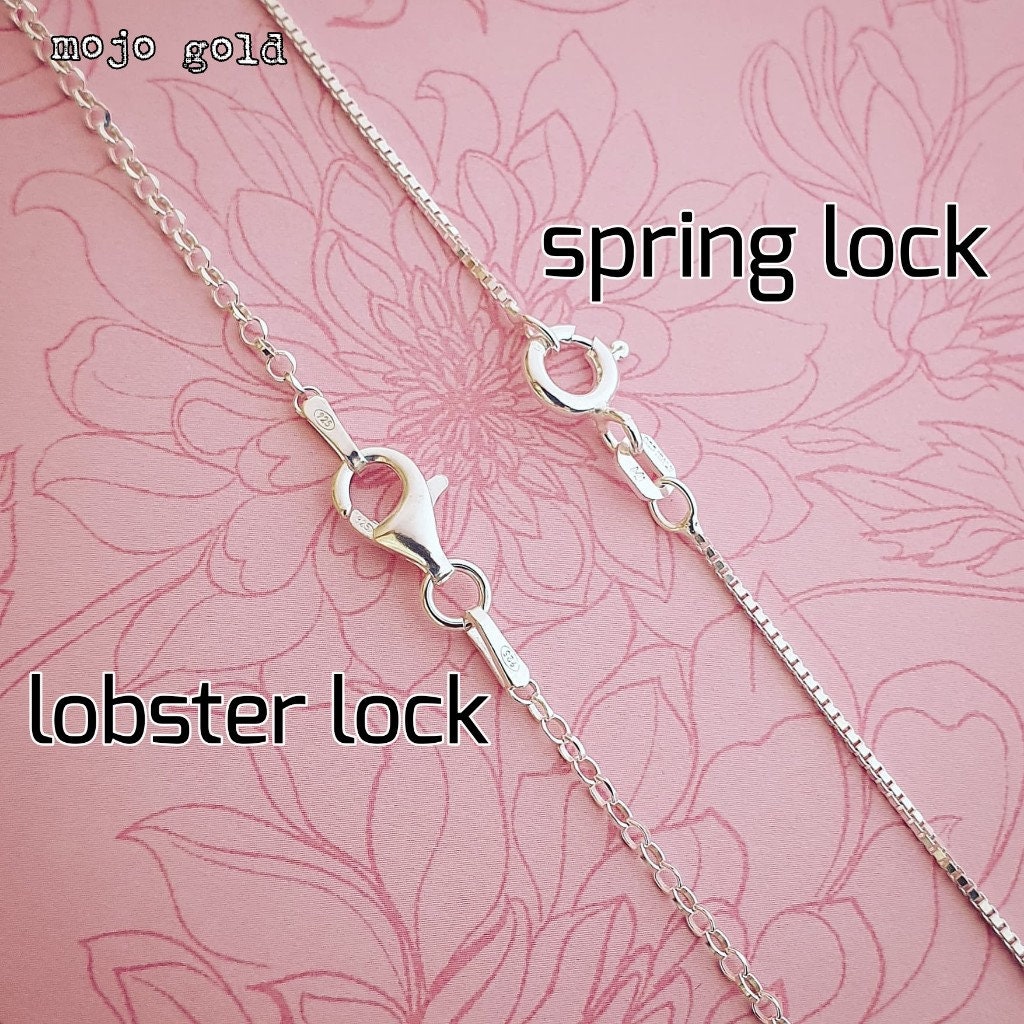 Name Necklace Replacement Chain Sterling Silver or 18K Gold Etsy