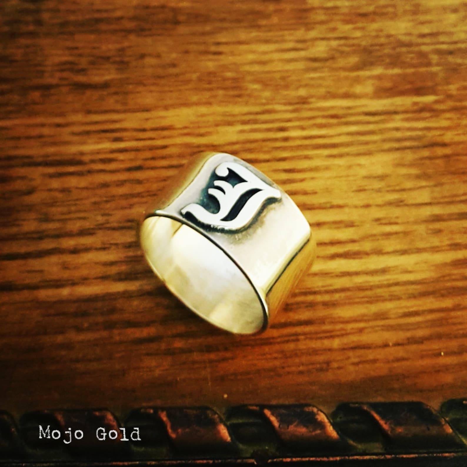 Personalized Initial Ring Men's Initial Ring Men's Etsy