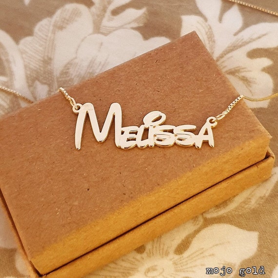 Jordan name hotsell necklace gold
