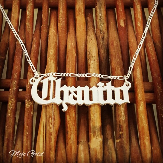 Name necklace in different cheap languages
