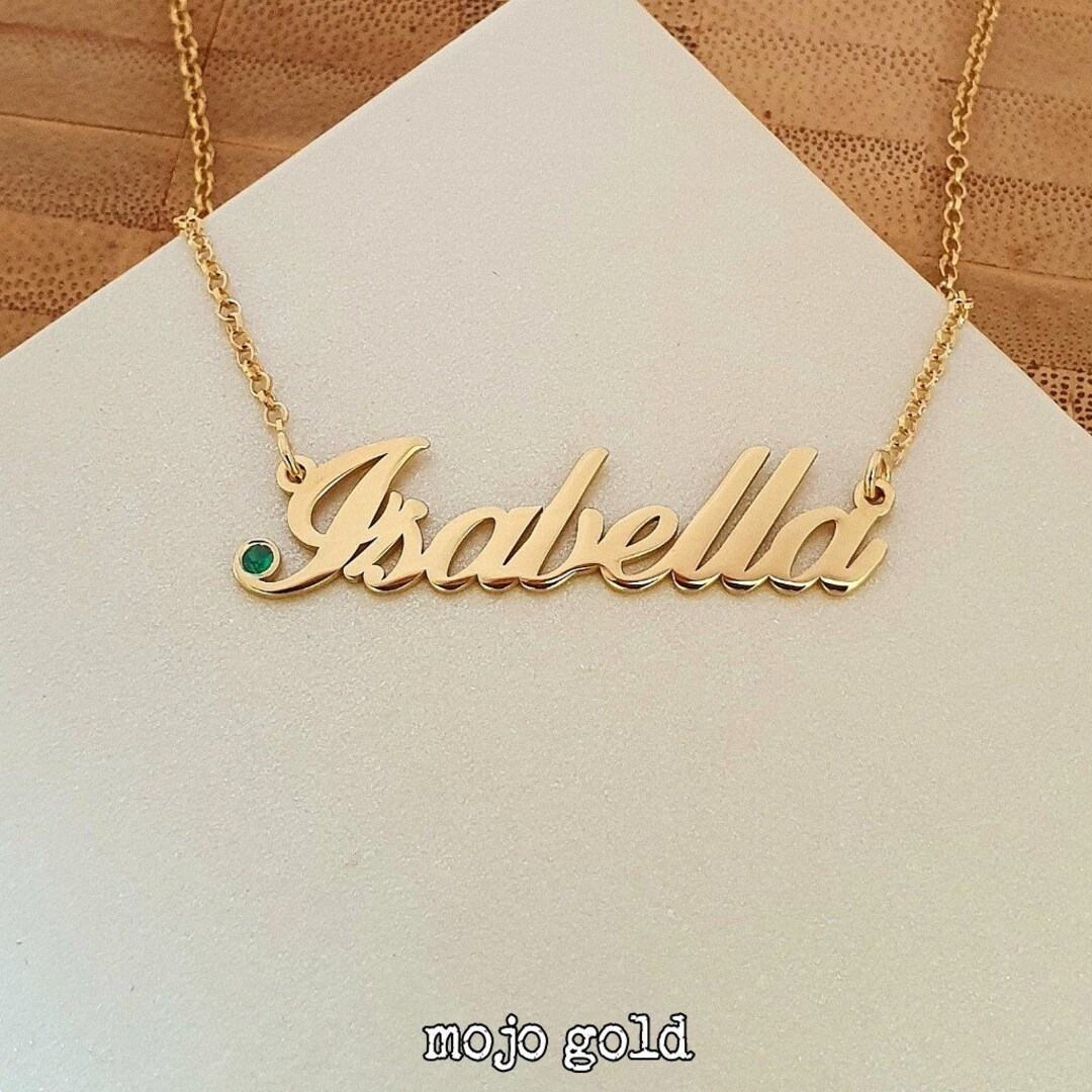 Isabel name necklace sale