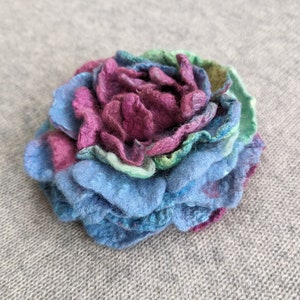 Handmde, Felted Brooch