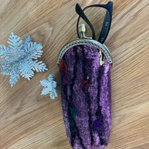 Handmade Wool Glasses Case