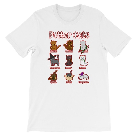 Potter Cats T-Shirt Potter Cats T-Shirt