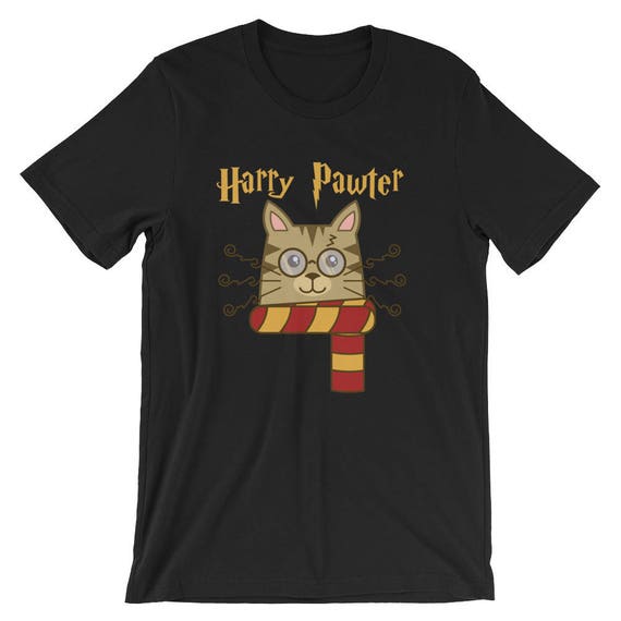 Harry Pawter Cute Cats Potter Cats T-Shirt Harry Pawter Cute Cats Potter Cats T-Shirt