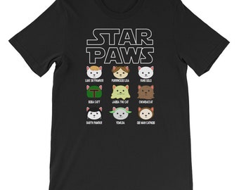 Star Paws Shirt Cute Dog Lover Shirt Star Wars Lover Shirt