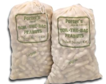 BOIL-THE-BAG Peanuts [2 Bags] - Boiled Peanut Kits